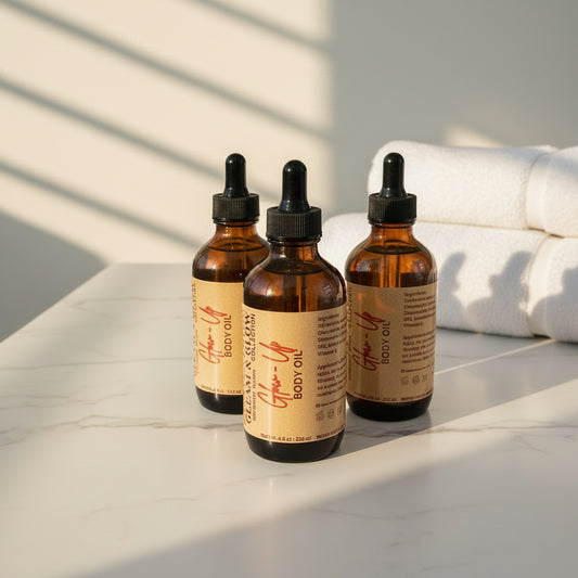 Glow-Up Body Oil For Him 4 Oz