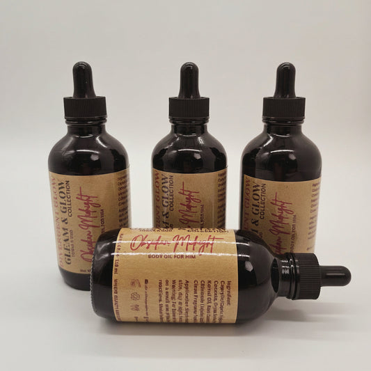 Obsidian Midnight (Body Oil for Him )