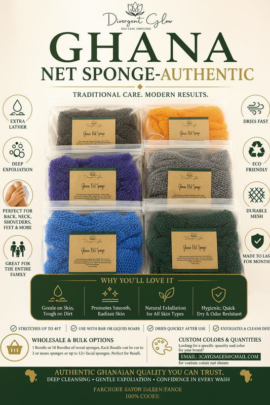 Ghana Net Sponge-Authentic