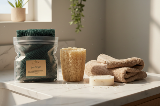 African Net Sponge vs. Loofah vs. Washcloth: What’s the Difference